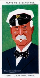 Sir Thomas Johnstone Lipton, 1st Baronet, britisk kjøpmann og yachter, 1926