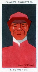 Stephen Donoghue, jockey og trener, 1926.