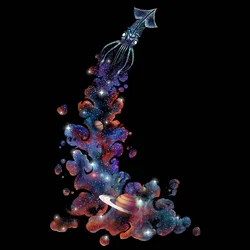 Den kosmiske blekksprutens reise