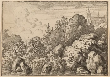 Church on a Hill, sannsynligvis ca. 16451656.