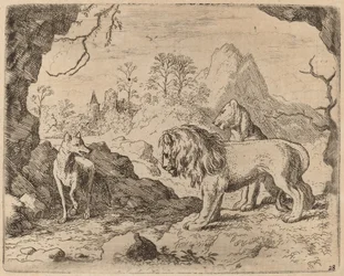 Reynard lover å avsløre den skjulte skatten, sannsynligvis ca. 16451656.