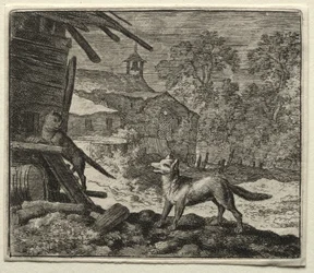Reynard the Fox: Reynard Deceives the Cat.