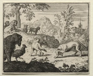 Reynard the Fox: Kampen mellom Reynard og ulven