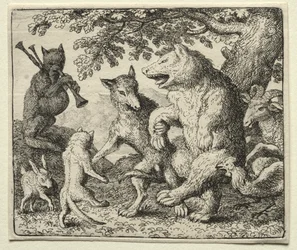 Reynard the Fox: The Wolf and the Bear feirer sin frihet
