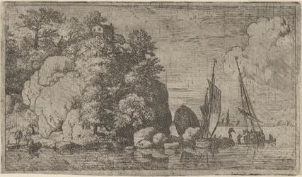 De to båtene på elven, 1600-tallet.