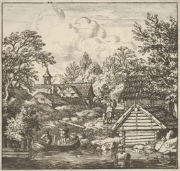 The Lossing of the Barge, 1600-tallet.