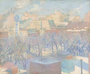 Madison Square, Snow, 1904.