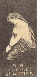 Fra Actresses-serien N57 som promoterer Our Little Beauties Cigarettes for Allen & Ginte..., 1890.