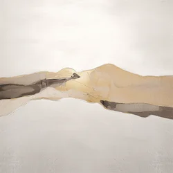 Abstrakt sanddynelandskap