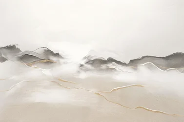 Abstrakt gyldent landskap