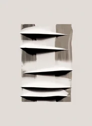 Abstrakte lagdelte folder