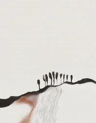 Abstrakt ryggsti