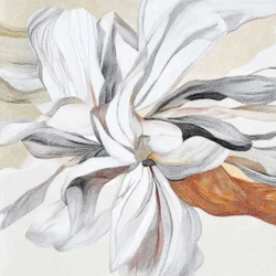 Elegant, bølgende blomst