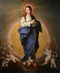 Alonso Cano (1601-1667) Marias ubesmittede unnfangelse St. Johns sykehus (Brugge) 16-08-2019