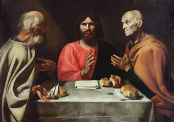 Nattverd i Emmaus, ca. 1610