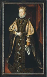 Portrett av Anna av Østerrike, dronninggemalinne av Spania og Portugal (maleri)