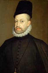 Portrett av Filip II 1527-1598, konge av Spania og Portugal, 1568