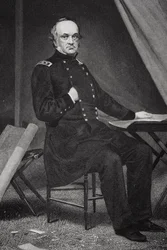 Portrett av Henry Wager Halleck (1815-72)