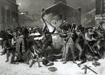 Bostonmassakren, 5. mars 1770