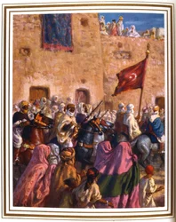 Avreise til Jihad eller den hellige krig, 1918
