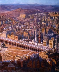 Utsikt over Mekka, 1918