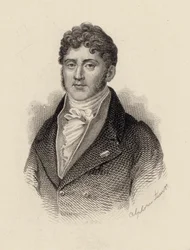Portrett av komponisten Étienne Nicolas Méhul 1763-1817.