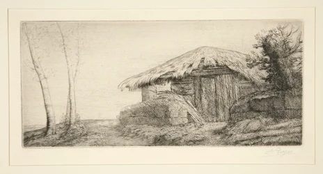 Sauefjøs i åssiden (Shepherd