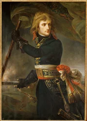 General Bonaparte at Arcole (olje på lerret)