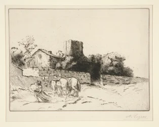 Le mur du presbytere (prestegårdsveggen)