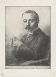 Portrett av Edward D. Adams, 1892.