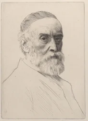 Portrett av George Frederic Watts, 1879.