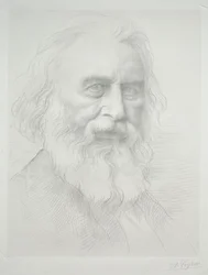 Portrett av Henry Wadsworth Longfellow 2nd plate.