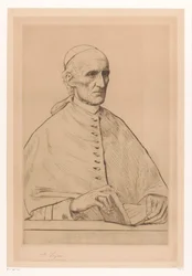 Portrett av kardinal Henry Eduard Manning, erkebiskop av Westminster