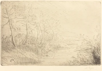 Elvebredden Bord de la riviere.