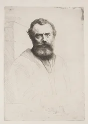 Selvportrett (tredje plate)