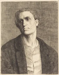 Studie av et mannshode (Etude de tete d’homme)