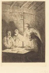 Supper of the Poor Supper på misere.