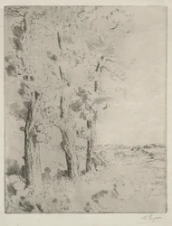 Leseren: Foredraget under trærne, ca. 1882.