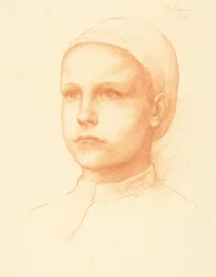 Ung bondekvinne