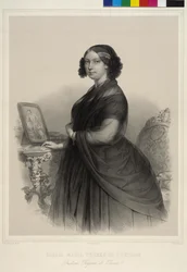 Prinsesse av Frankrike Louisa (litografi)