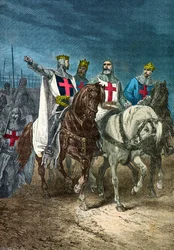 Portretter av Godfrey av Bouillon, Bohemond av Tarentum, Raymond IV av Toulouse og Tancred av Hauteville