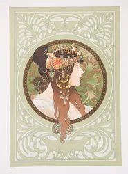 Bysantinske hoder: Brunette, 1897.