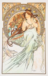 Musikken, fra serien Kunstene, 1898
