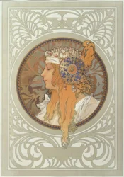 Bysantinsk hode: Blond