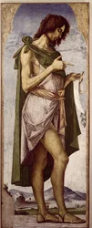 St. Johannes døperen, ca. 1480 (olje om bord)