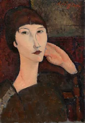 Adrienne Woman with Bangs, 1917.