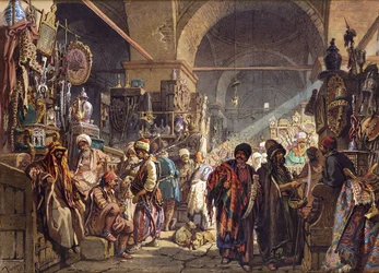En tyrkisk basar, 1867