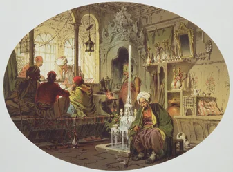 Osmansk kaffehus, 1862