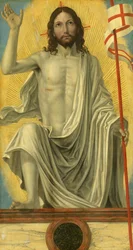 Kristus oppstanden fra graven, ca. 1490.