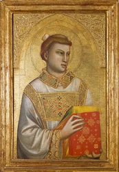 Representasjon av Saint Stephen (maleri på tre, ca. 1320-1325)
